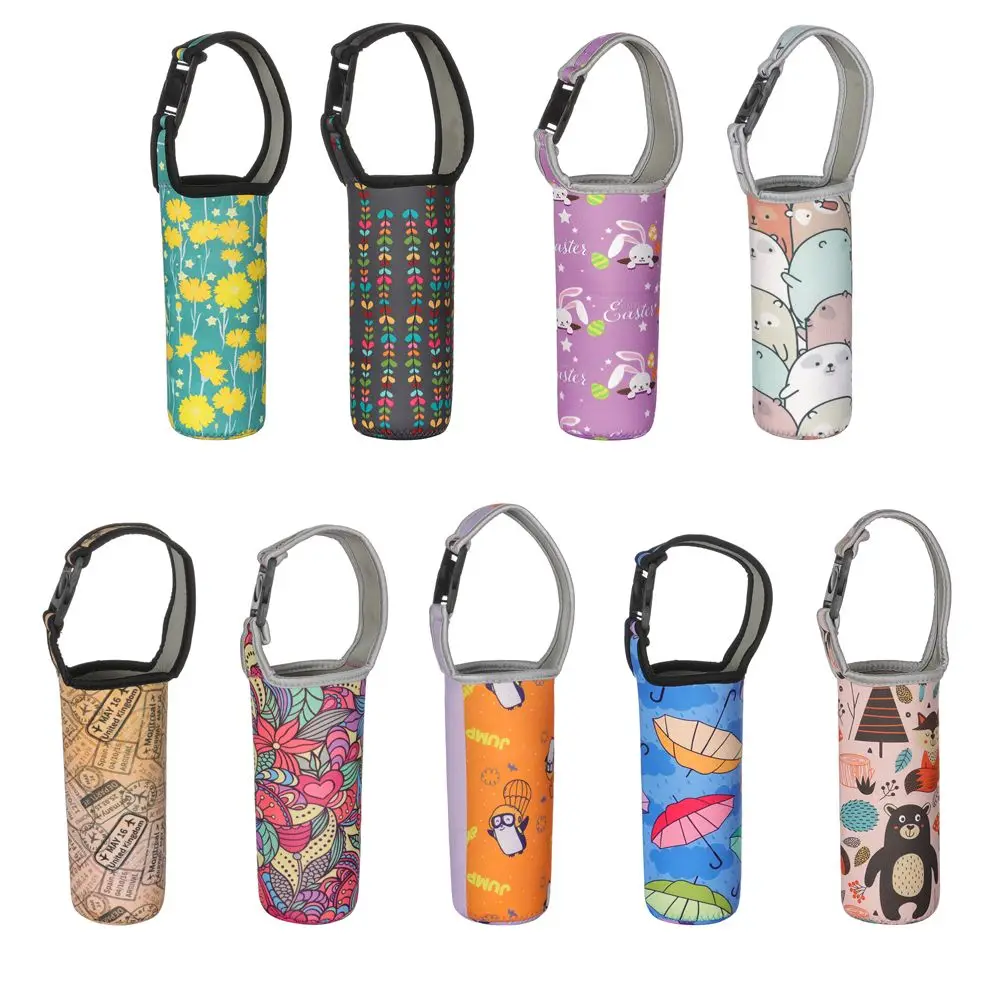 Insulated Bag Cup Pouch Vacuum Glass Cup Sleeve Sport Water Bottle Cover Case Sport Camping Accessories