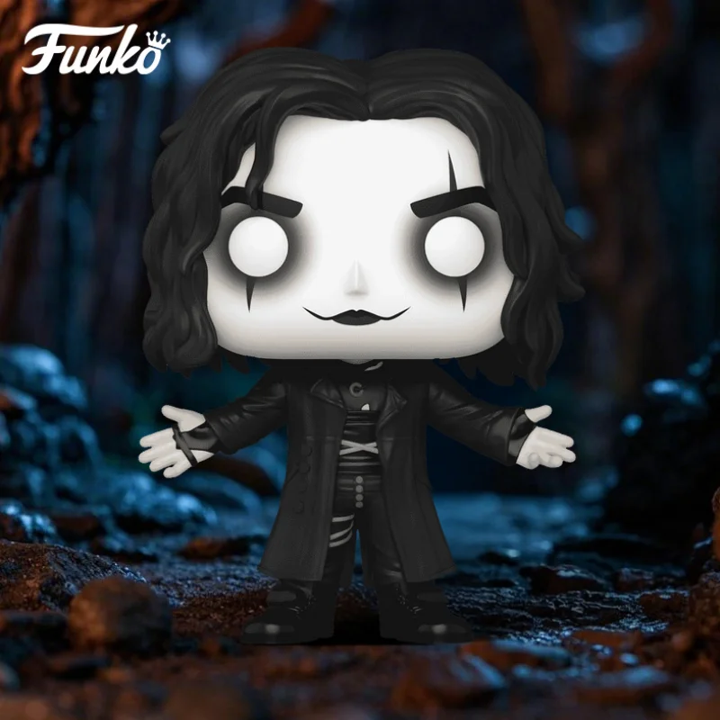 

Funko Pop Comics & Superheroes The Crow ERIC DRAVEN Anime Figure Action Toys for Boys Gift Collectible Model Ornaments