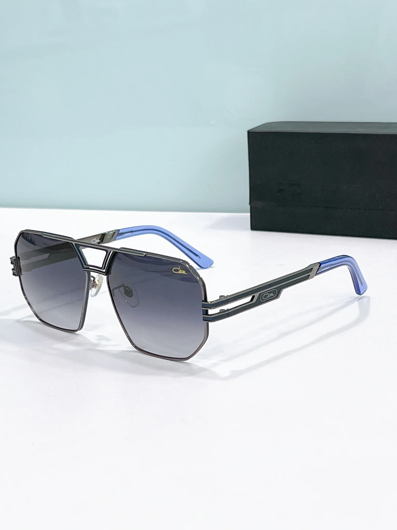 

Original CCAZAL MOD9105 Popular Gradient Driving Anti-Glare Men Sunglasses Top Quality Alloy Frame Luxury Women Couple Eyewear