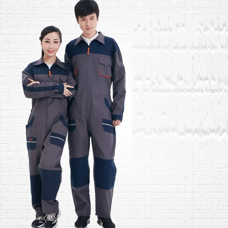 Work Overalls Factory Uniform Working Coveralls Welding Suit Auto Car Repairmen Workshop Mechanic Big Size Work Clothing For Men