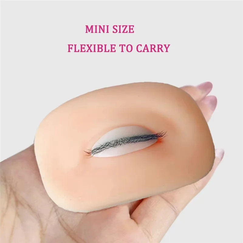 

AA20-False Eyelash Mannequin Head False Eyelash Grafting Practice False Eyelash Grafting Training Mannequin Head