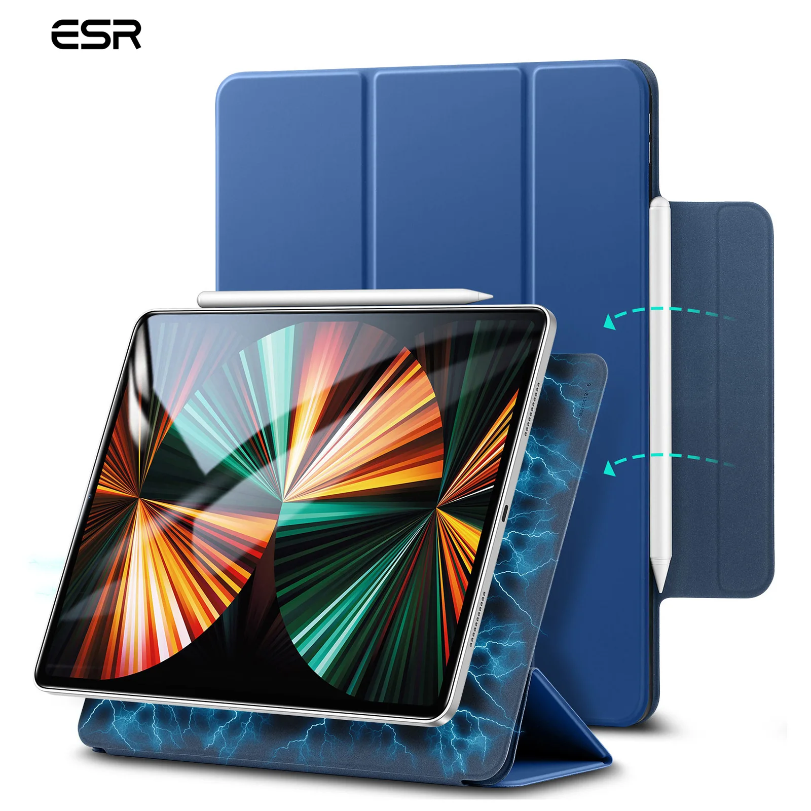 

ESR for iPad Air 11 Case for iPad Pro 11 2021 Magnetic Case for iPad Air 4 5 Case for Pro 12.9