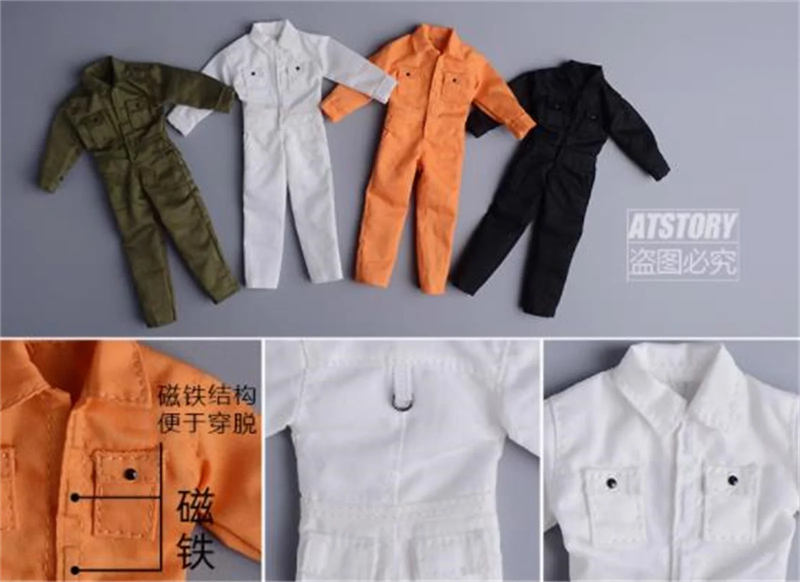 

1/12 Scale PU Leather Jacket Long Coat Male CLothes Inner Fur Collar clothes Model Fit 6 '' Male Soldier Action Figure Toy