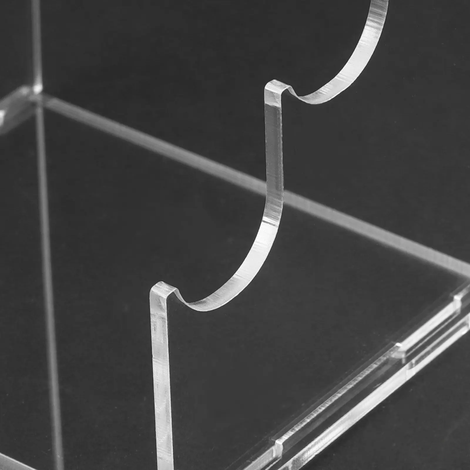 

Трехуровневая акриловая подставка для ручек, прозрачная витрина для ручек, карандашей, кистей для бровей и маникюра, для офиса, дома, школы, магазина