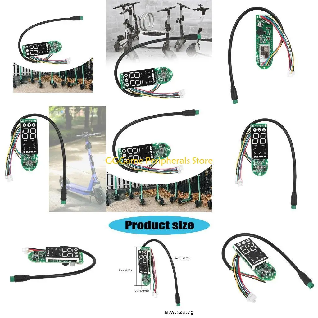 

U55B Electric Scooter Repair Accessories Digital Instrument Module Replacement Circuit Board Bluetooth-compatible Dashboard