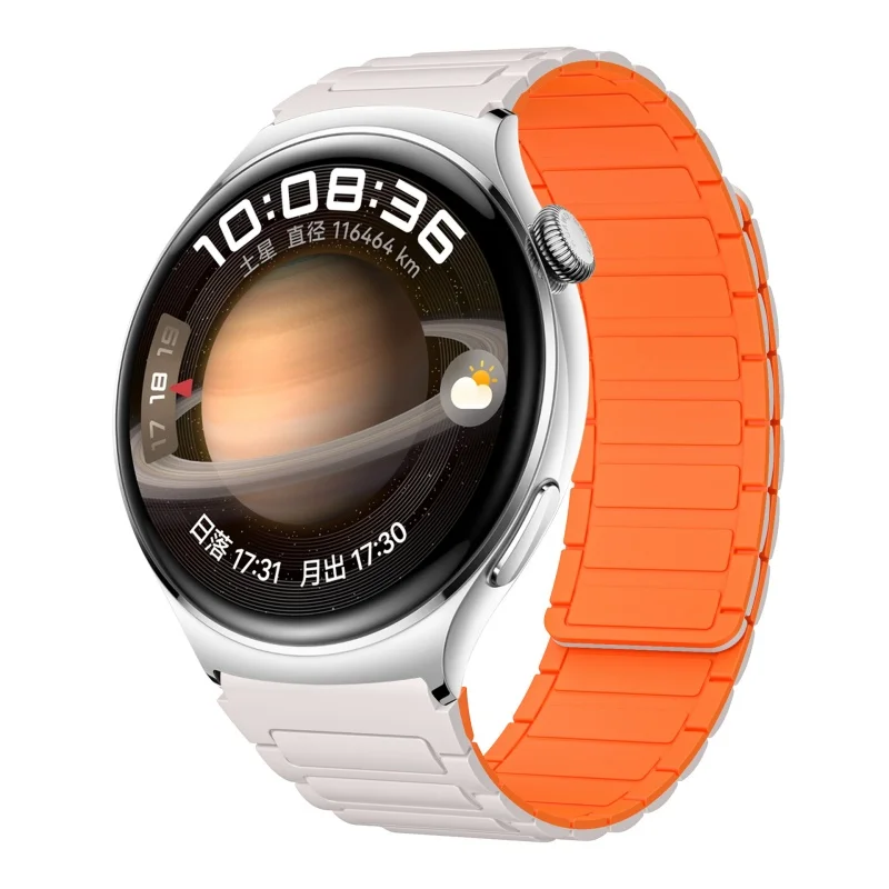 22mm Magnetic Band For Huawei Watch 4/3 Pro Samsung Gear S3 Ultimate Soft Silicone Loop Strap For Amazfit Balance GTR 4/3/2 47mm