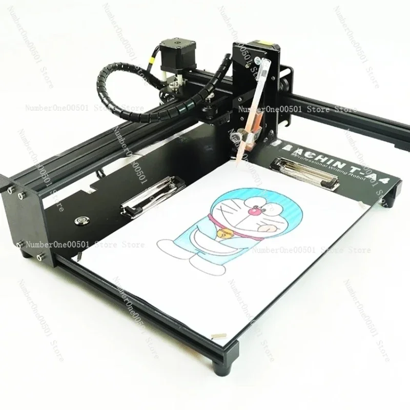 BACHIN Notebook Lettering Cards DIY Drawing machine cnc Hand Writing machine Pen Draw and Write Robot Plotter T-A4