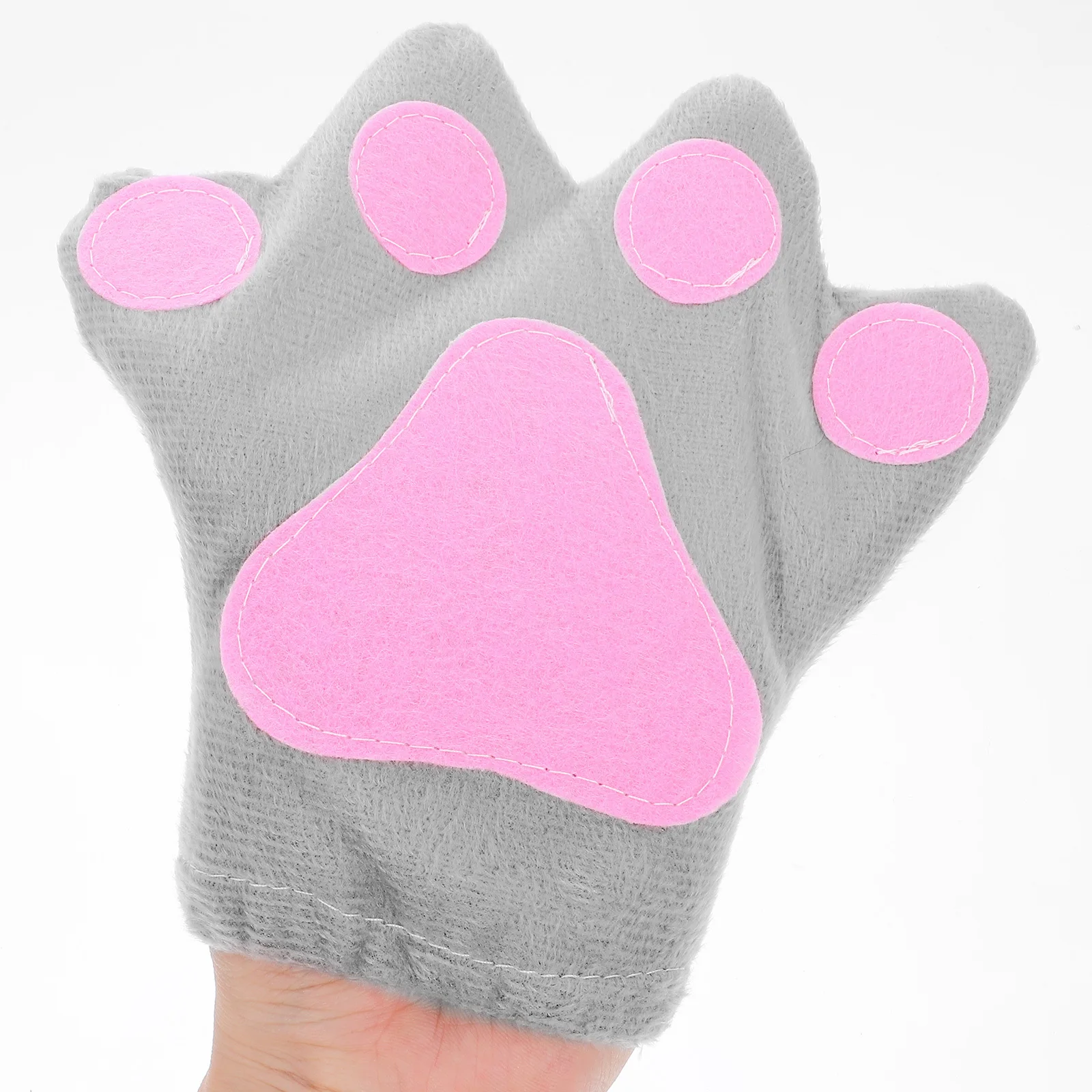 1 Set Burro Fascia Coda Guanti Bowtie Accessori per costumi animali per bambini Ragazze Cosplay Party Dress Up Puntelli Fascia per orecchie