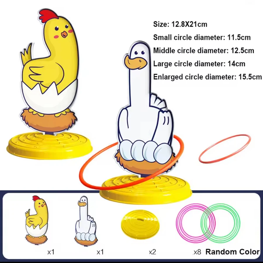Giocattolo da gioco per animali per bambini all'aperto per interni (colore base casuale) Divertente gioco interattivo genitore-figlio, regali di Natale, regalo del Ringraziamento