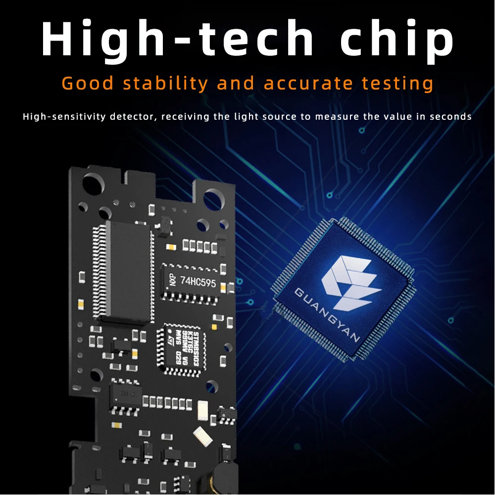 Rechargeable Pocket Handheld OPM Fiber Optic Power Meter ‑70~+6dBm Smart Portable High Quality Optical Fiber Testing Instrument