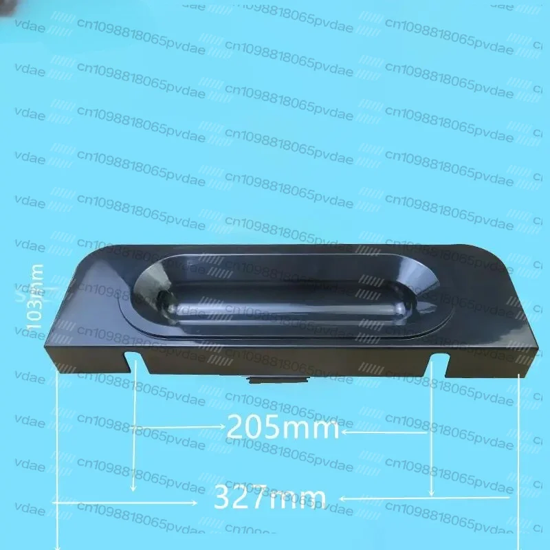 Ice Cream Machine Spare Part, 1PC Plastic Front Drip Tray Replacement MK 327 X 102 MM