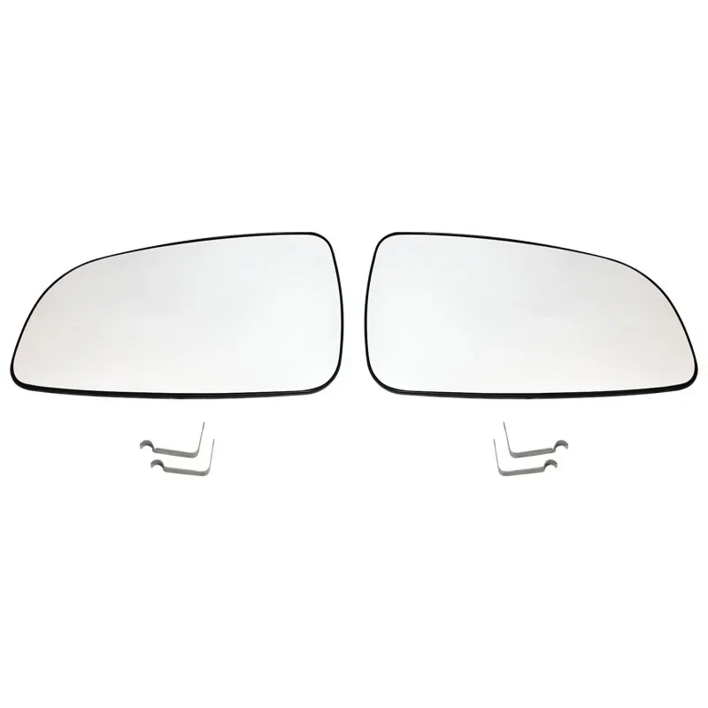 For Opel Astra H 2004 - 2009 Side Wing Mirror Glass Heated Convex Rear View Rearview With Plate Electric Clear Car accessories