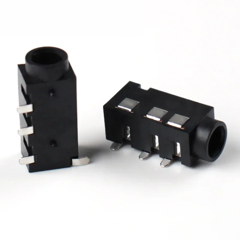20/30/50/100/300/500/1000Pcs/lot 3.5MM Headphone Jack PJ-320D Audio Jack Connector 4 Pin SMD SMT MP3 Accessories PJ320D