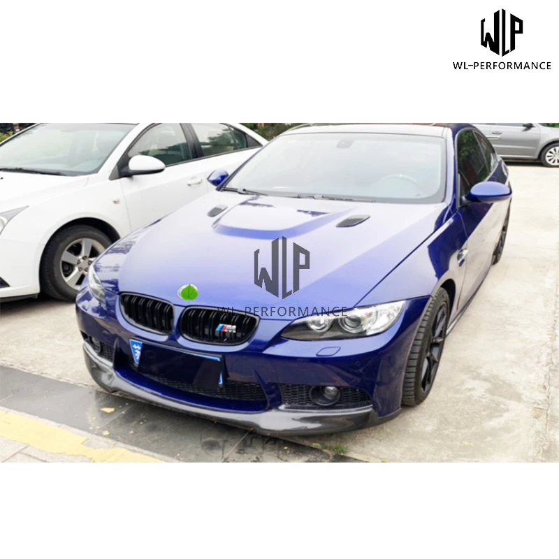 High Quality Carbon Fiber Front Lip Bumper Splitter Car Styling for Bmw 3 Series E92 E93 M3 V Style