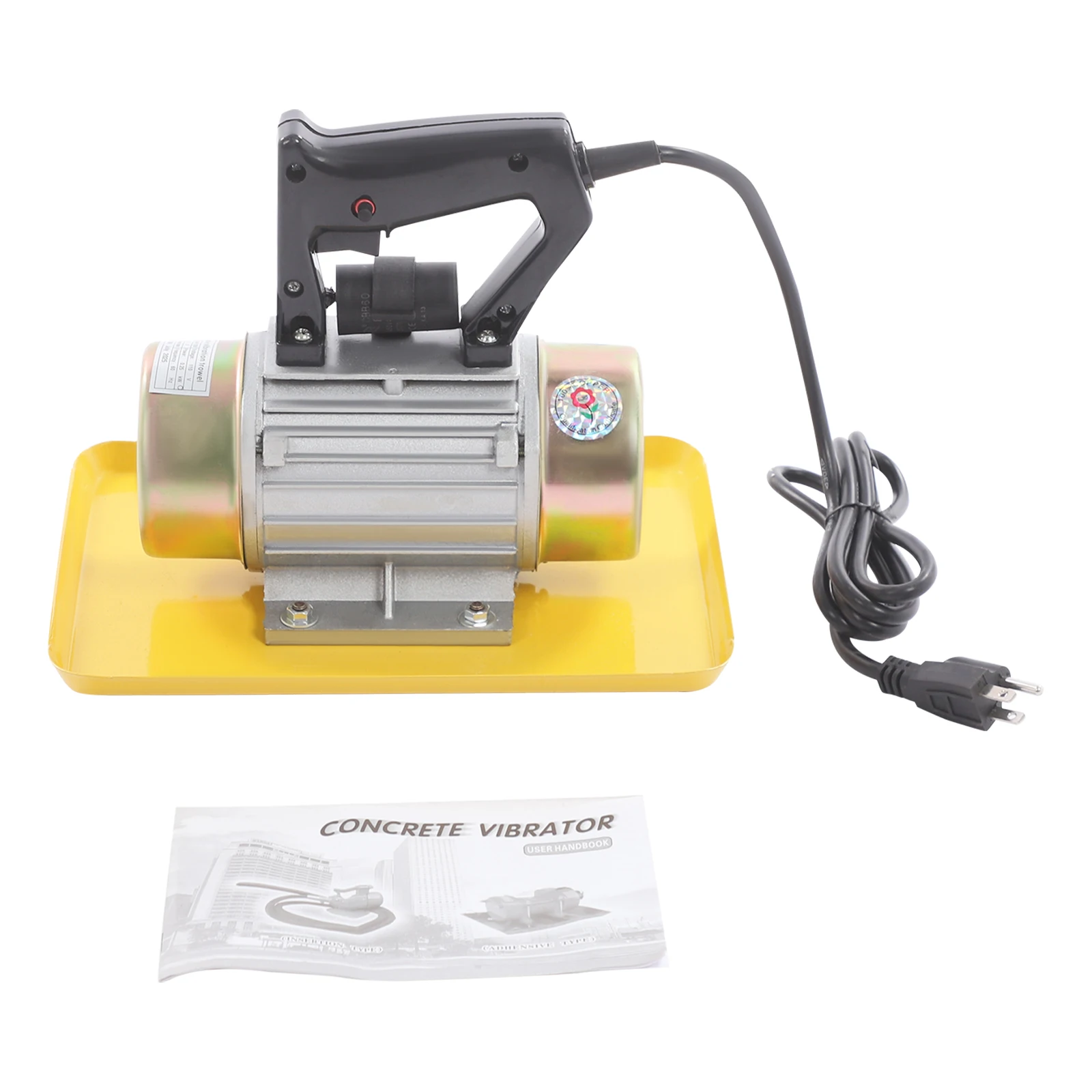 Vibratore per calcestruzzo con cavo da 5,91 piedi, miglioramento della resistenza al pavimento, prestazioni eccellenti per la costruzione di porte per diga del ponte della casa stradale
