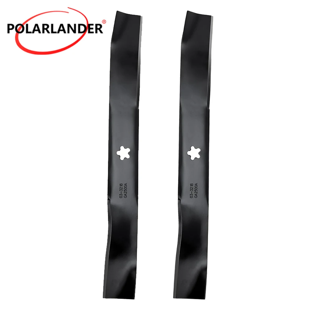2 Pack 134149 Mulching Replacement Blades 42 Inch Deck Craftsman LT1000 LT2000 Husqvarna Lawn Mower Parts