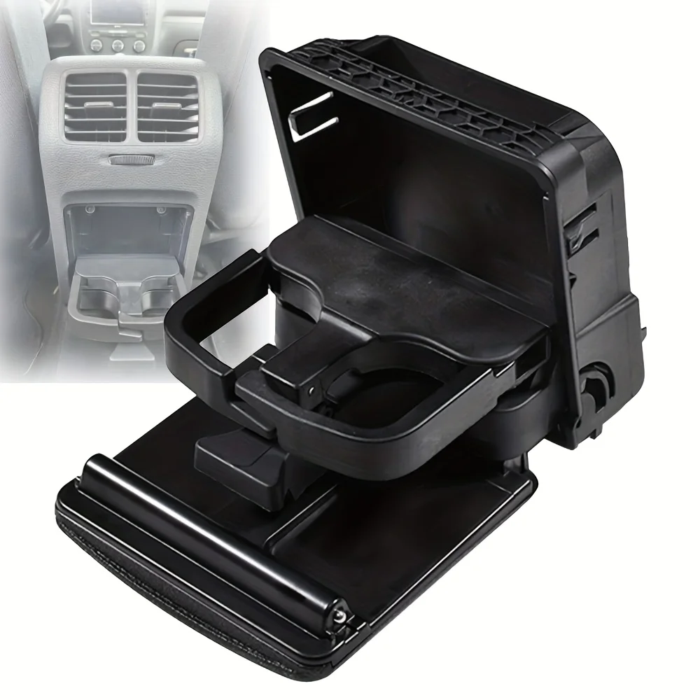 

1pc Car Air Outlet Cup Holder Central Console Armrest Drink Holder For Jetta MK5 5 Golf MK6 6/ VW Golf 6 VI 1K0862532 1K0862532C