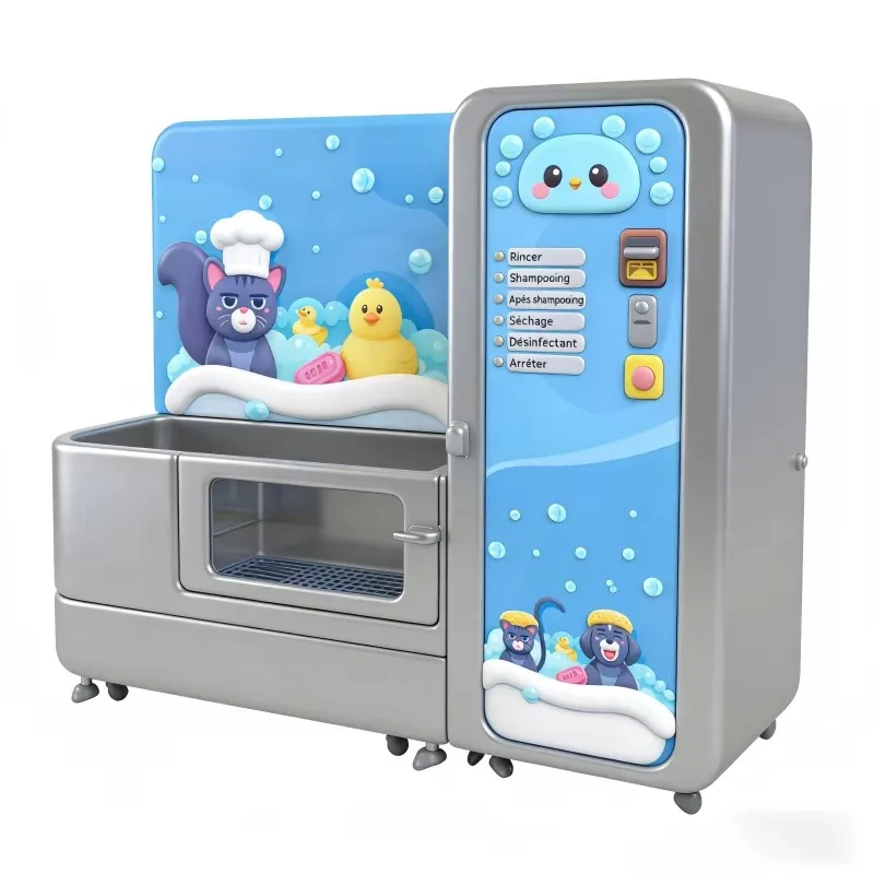 Automatic Dog Bathing Vending Machine Self-Wash Pet Shower for Hotel Custom
