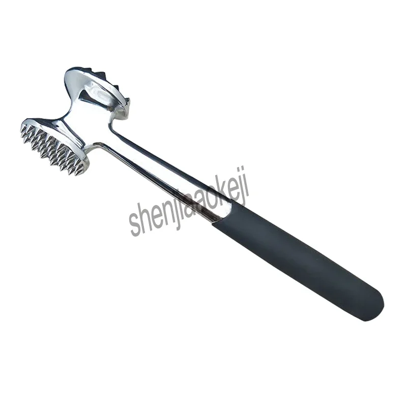Household Steak hammer integrated stainless steel beef Meat hammer tender meat hammer sirloin meat row tool Commercial 1pc