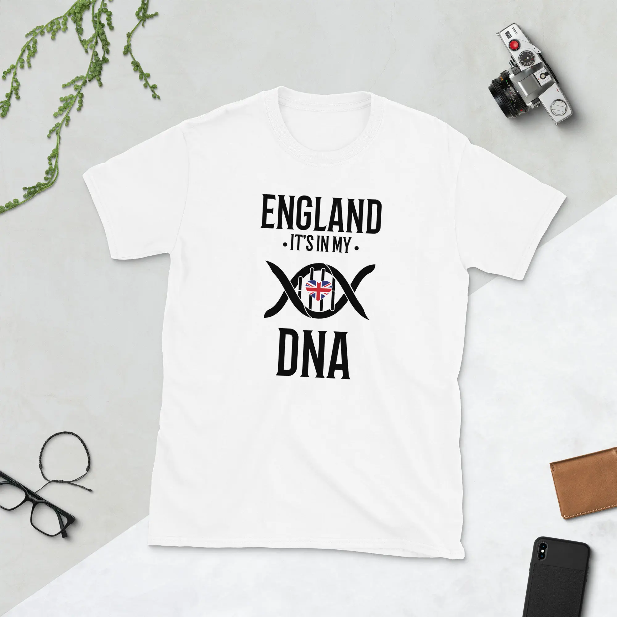 England in my DNA Native British Ancestry Love  T Shirt