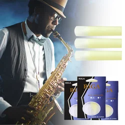 3pcs Resin Alto Sax Reed - Strength 1.5, 2.0, 2.5 - High Quality Saxophone Reed Pack for Beginners and Professionals