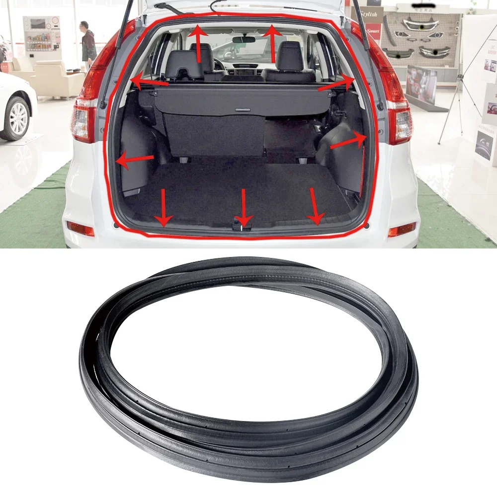 

Kamshing Rear Trunk rubber Seal For Honda CRV 2002-2016 Car trunk sealing tape Car Rear Trunk Tailgate Seal Strip
