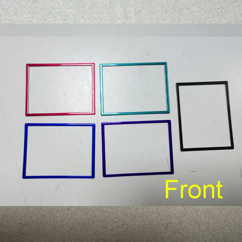 moldura de plástico para console de jogos Nintend 3DS