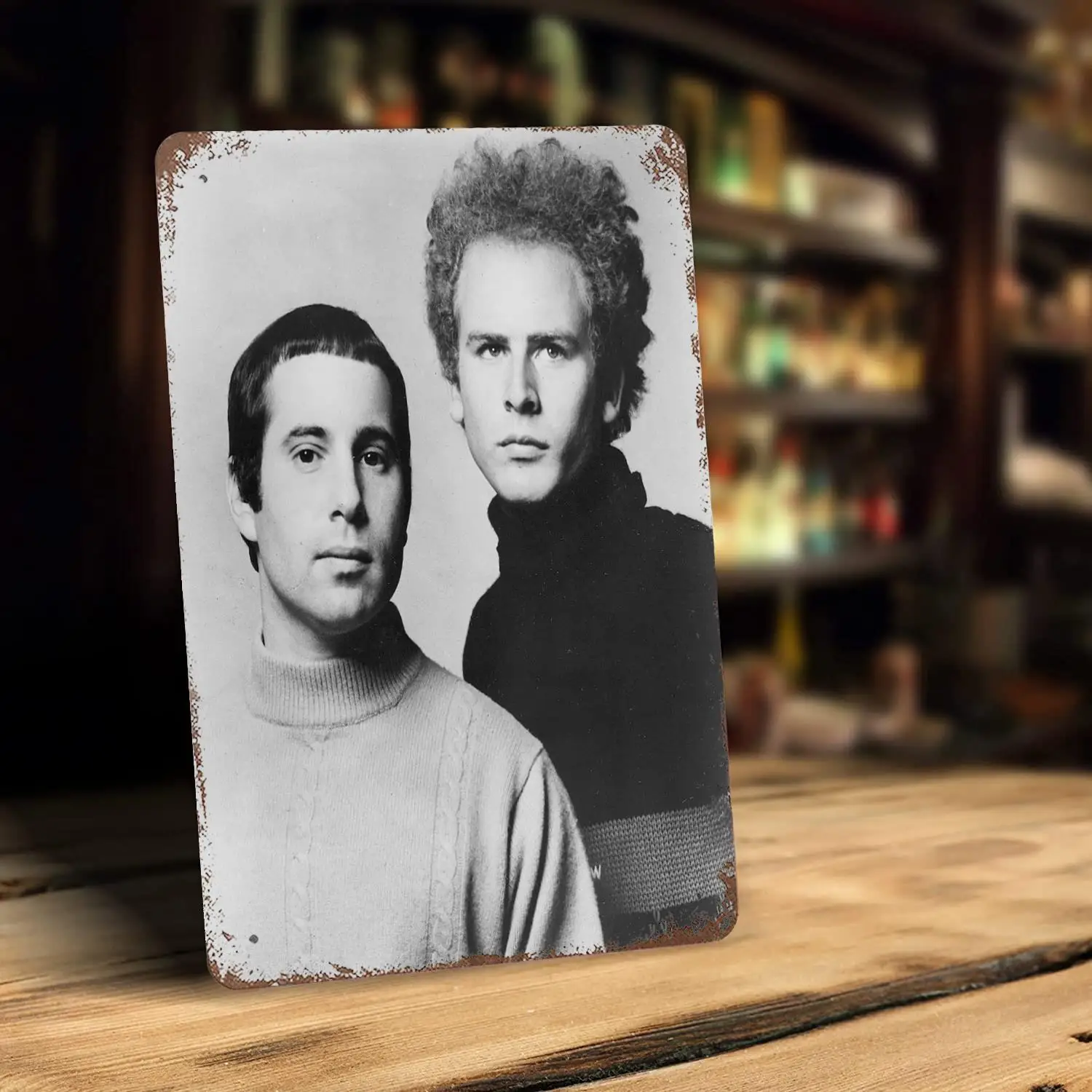 Simon and Garfunkel Band Metal Signs wall decor Vintage Tin Signs Captain Metal Poster Decor for Bar Pub Club Wall Decoration