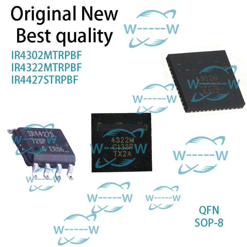 (5-30 PCS) IR4302MTRPBF IR4322MTRPBF IR4427STRPBF 4302M 4322M IR4427S IR4302M IR4322M SOP QFN IC CHIP