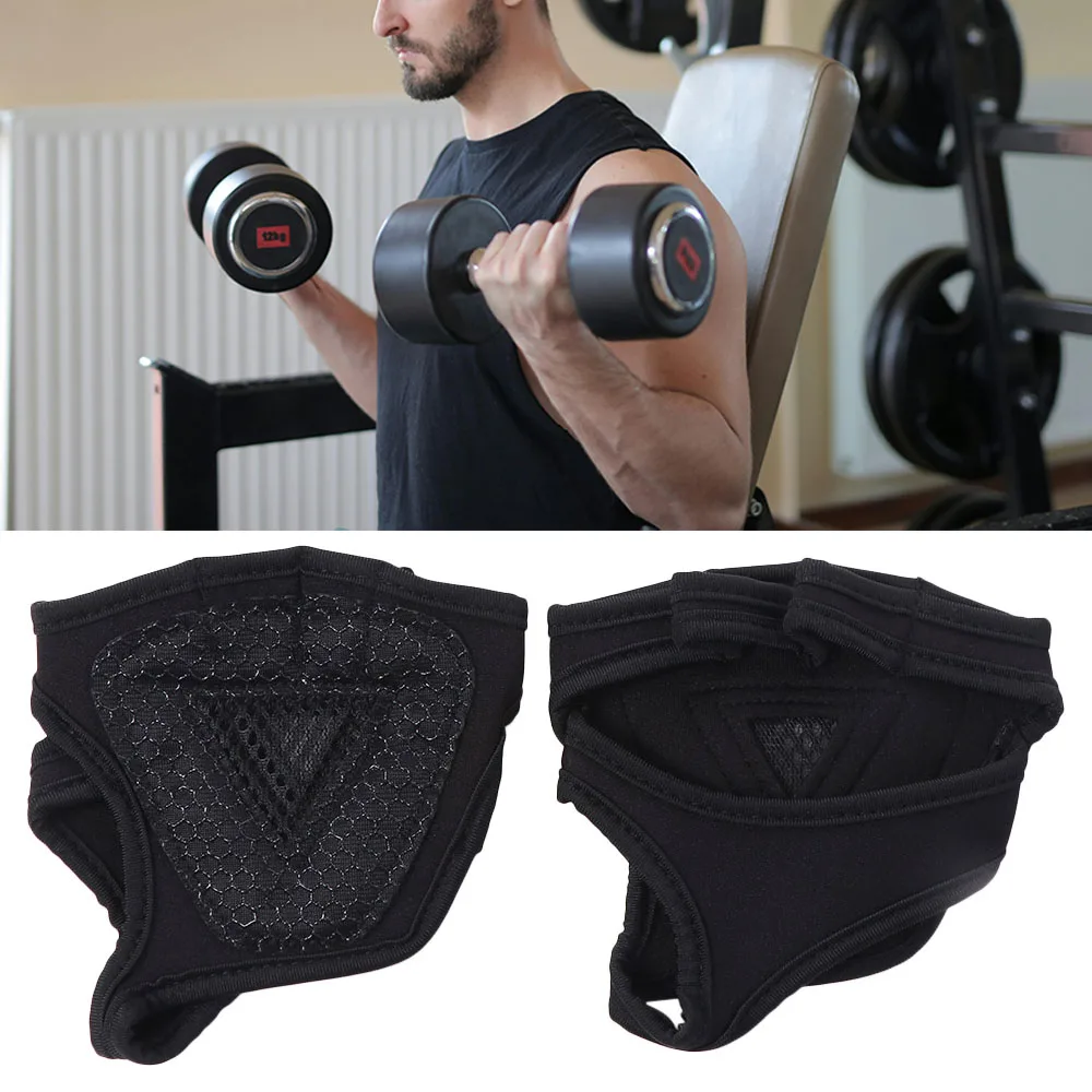 

1 Pair Women Palm Protector Gloves Wear-resistant Non-slip Fitness Palm Protect Pads Sport Support Durable