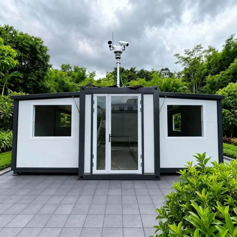 40ft Expandable Prefab House 3 Bedroom Portable Cabin Quick Setup EPS Panel CE for Disaster Relief Camp