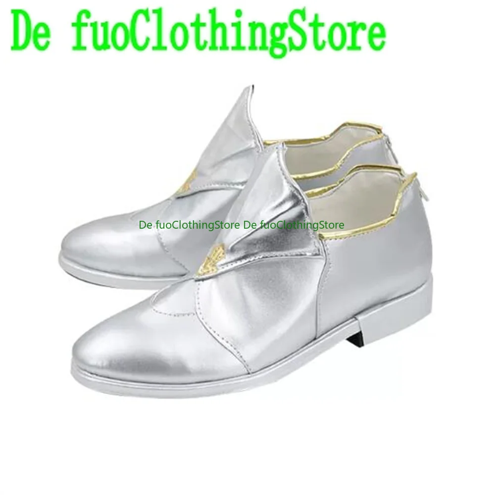 

Argenti Honkai Impact Honkai: Star Rail Cosplay Shoes Boots Game Anime Halloween Party Costume Prop Custom Made PU Leather