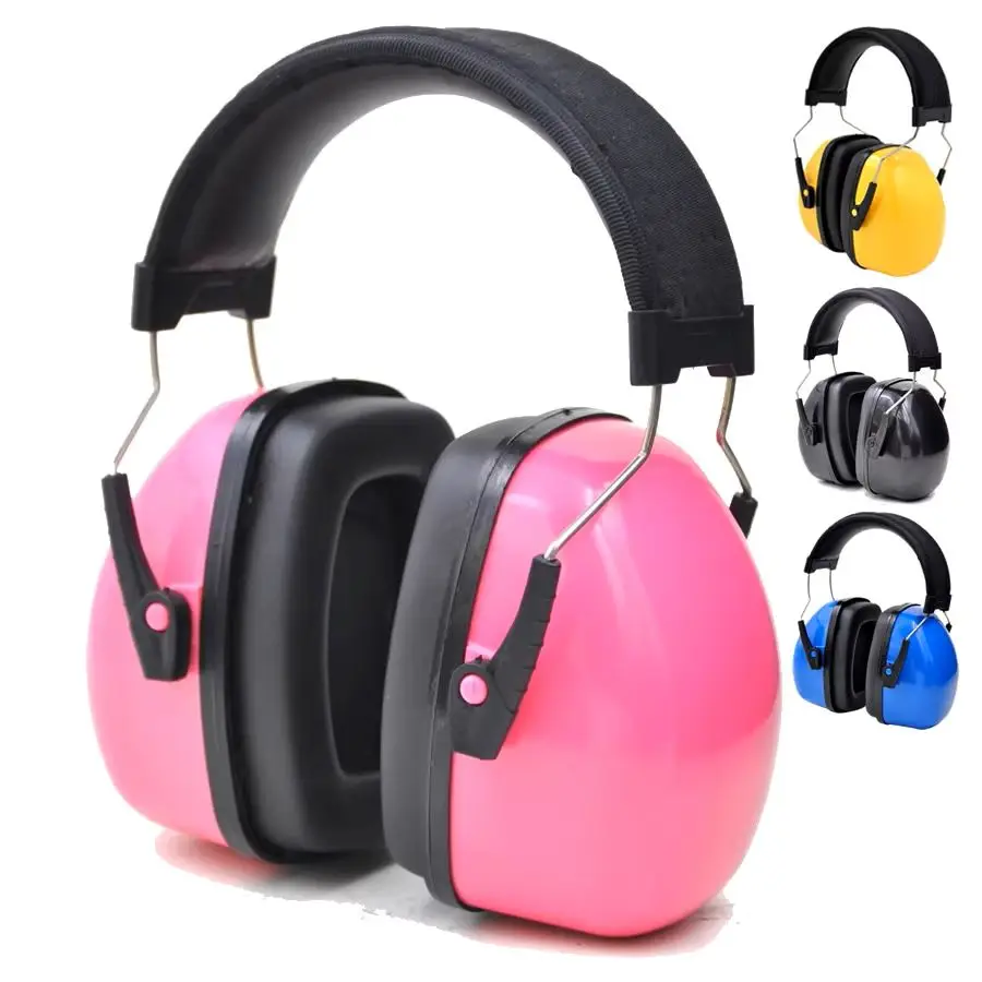 

New Kids/Adults Adjustable Anti-Noise Head Earmuffs Headband Ear Protector For Work Study Shooting Woodwork Hearing Protection