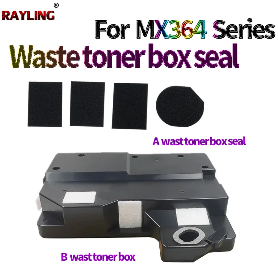 

Waste Toner Box Container sponge seal Sponge pad For Sharp MX 3608 4608 5608 3658 4658 5658 4621 5621 364 464 564