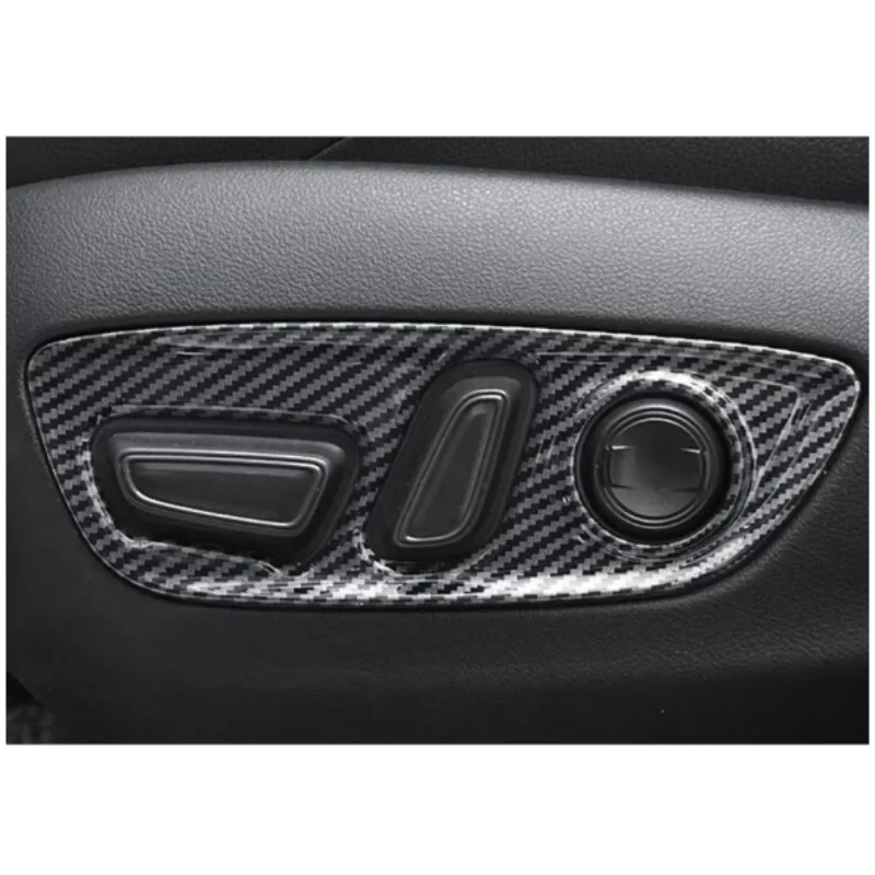 

Seat Adjustment Switch Knob And Frame Trim Covers For Toyota Venza Harrier 2021-2024 ABS Car Styling Accessories