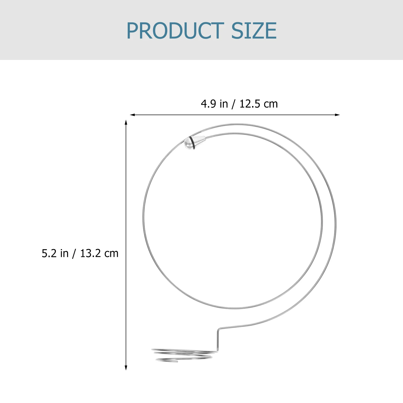 

5pcs Magnifying Glass Tool Adjustable Loupe Holder Watch Repair Accessories Metal Magnifier Bracket Fixing Circle Enlarged