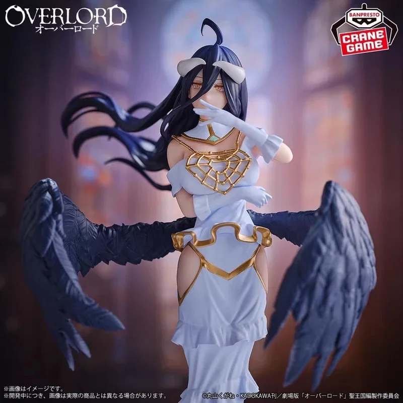 BLBU ACG Bandai BANPRESTO Overlord Albedo Ainz Ooal vestido esqueleto rey Anime modelo Original juguete figura de acción regalo para niños