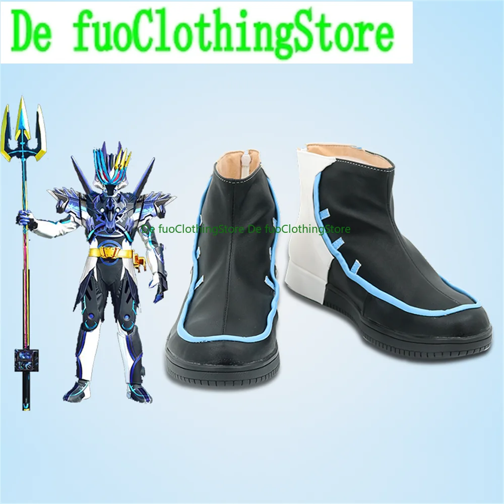 DefuoClothing Kamen Rider Saber Durendal Cosplay Shoes Boots Game Anime Game Role-playing Halloween Party Props Shoes Boots
