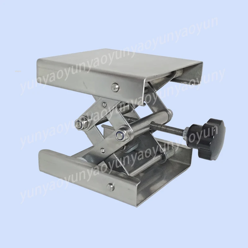 Laboratory Small Manual Lifting Table - PT-YS01 Stainless Steel Discharge Simple Lifting Platform