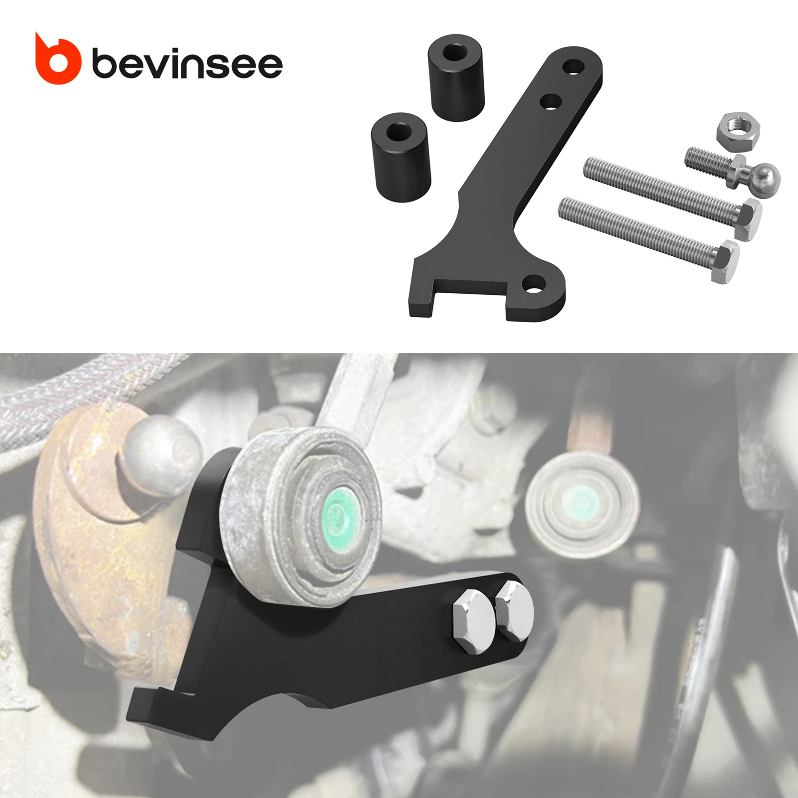 

BEVINSEE Steel Short Shifter Kit for FIAT 500/PANDA/PUNTO/IDEA/DOBLO/FIORINO, for OPEL for Vauxhall COMBO D, for Alfa Romeo Mito