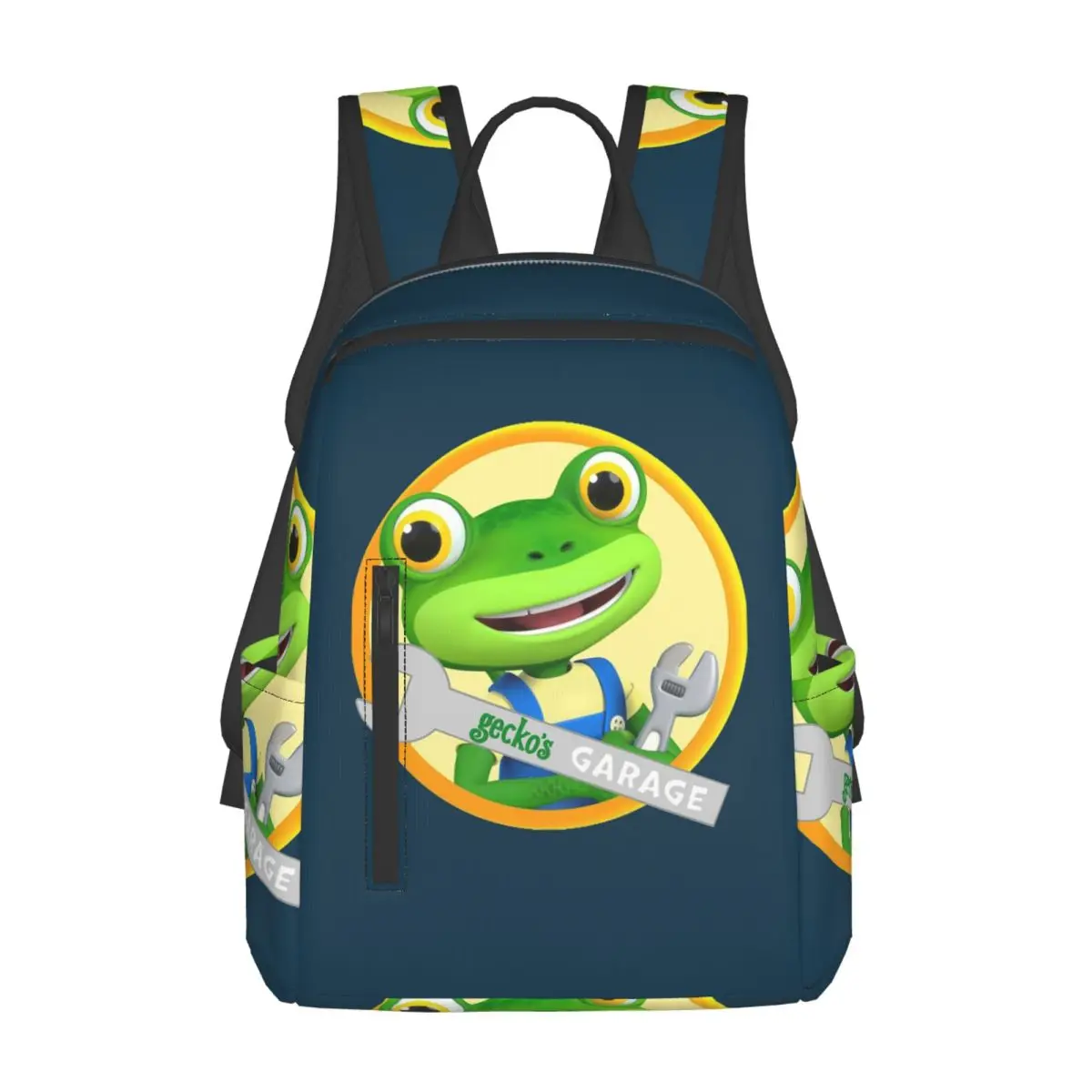 

Gecko Garage Backpack Daypack Large Capacity Children BookBag School Bag Shoulder Bags for Men Women