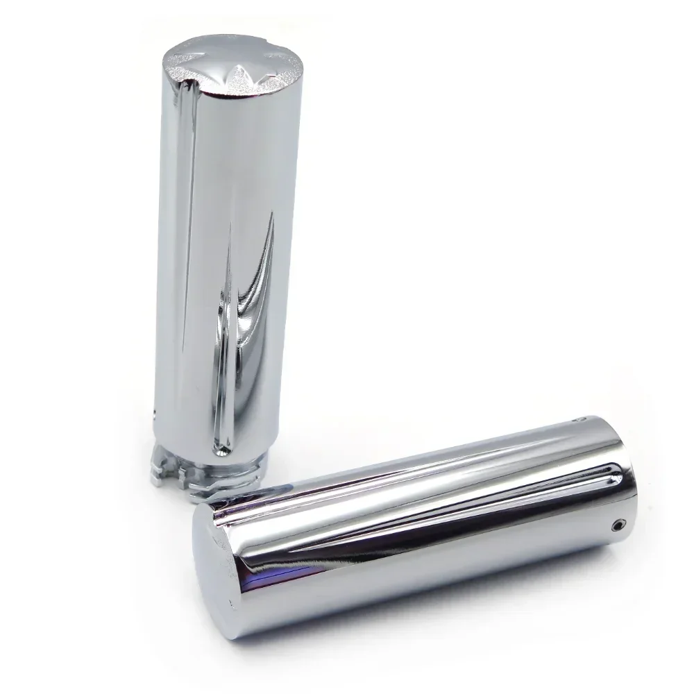 

Motorcycle Parts Chrome Cross 1" Hand Grips For Harley Electra Glide Suzuki Marauder 1600 800
