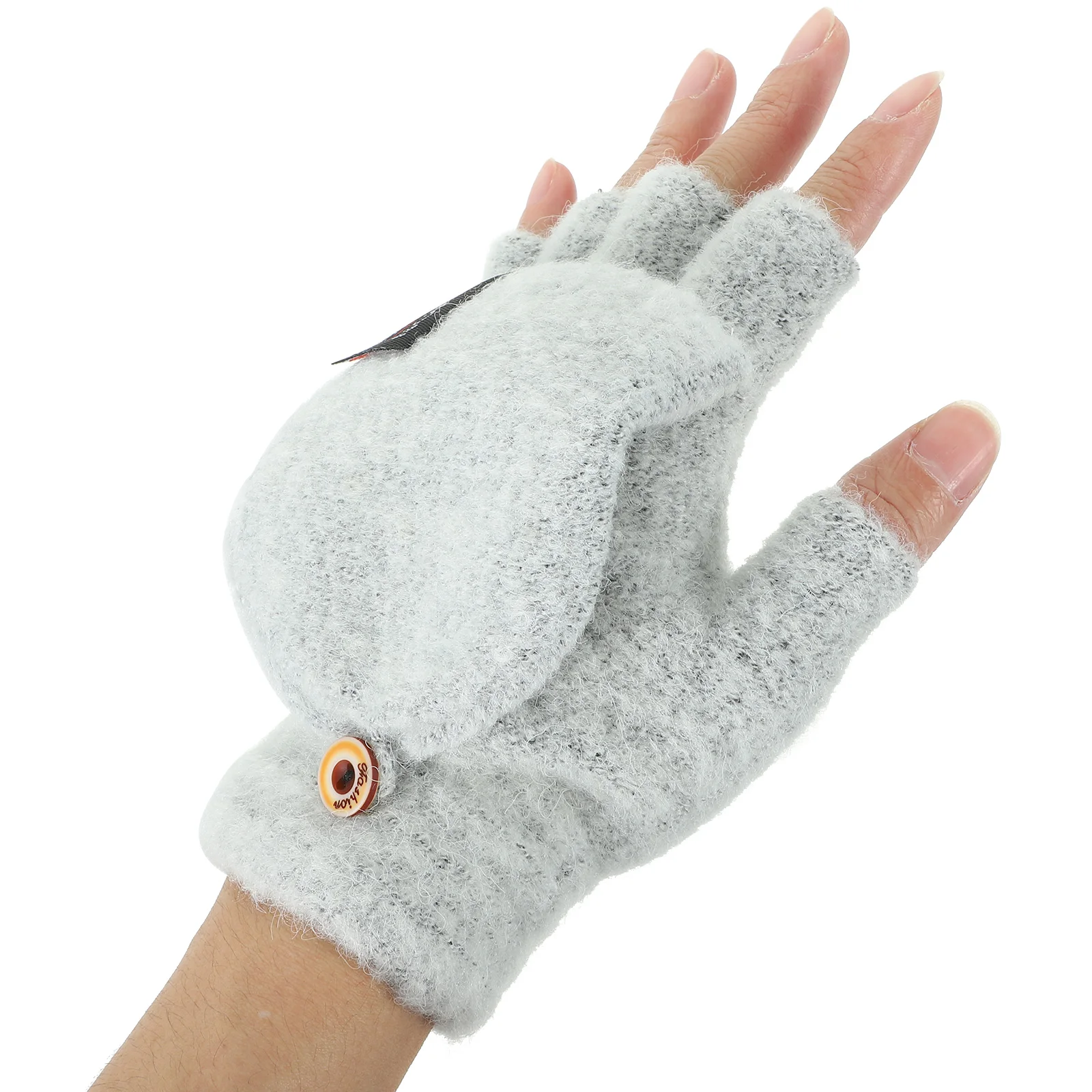 

Heated Gloves Heating Typing Hand Warmer Sports Grey Electric Laptop USB Thermal Miss