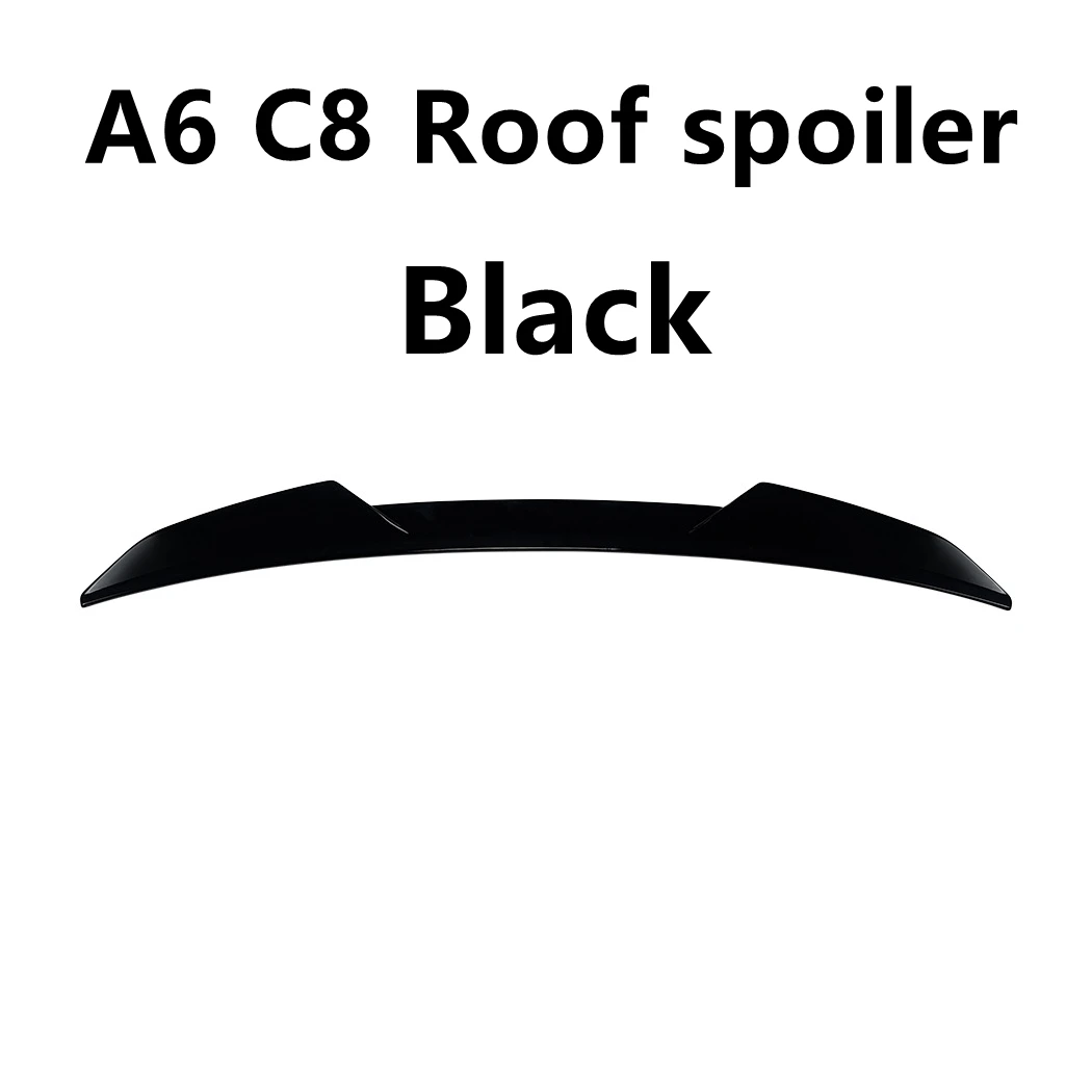 Audi Nieuwe A6 RS6 C8 Dak Spoiler 2019 tot 2024 Avant Sportsline Style Auto Achter Spoiler Wing Lip Hoge Kwaliteit ABS Body Kit