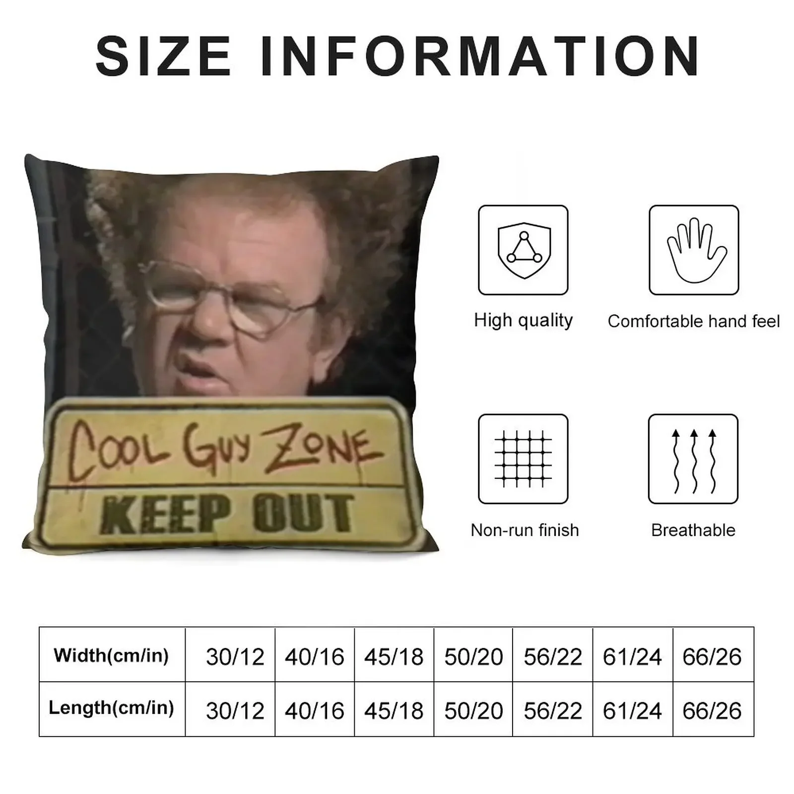 dr steve brule cool guy zone Throw Pillow Sofa Covers Cushions Cover pillow