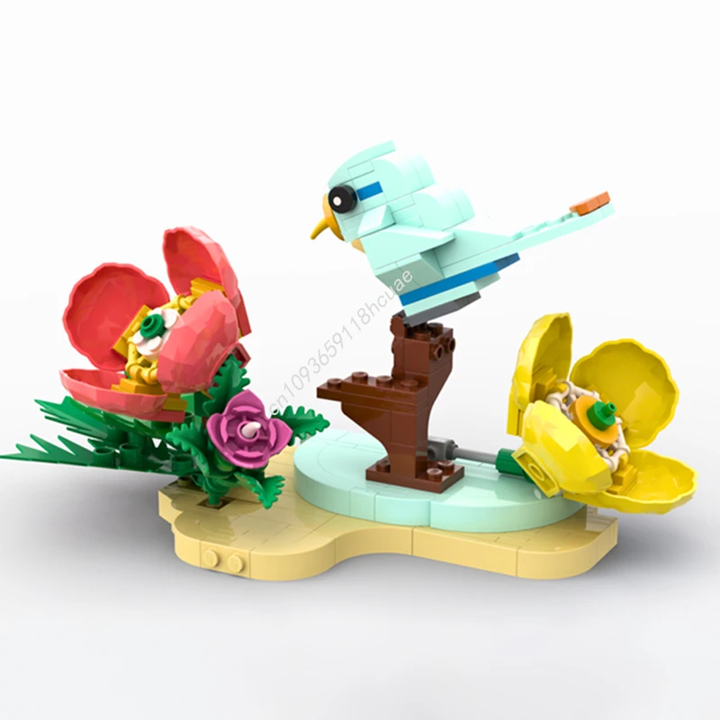 

175 шт. MOC Bird nan Лучшие идеи подарков на день рождения Строительный комплект для детей и творческих ума Рождественский подарок-сюрприз