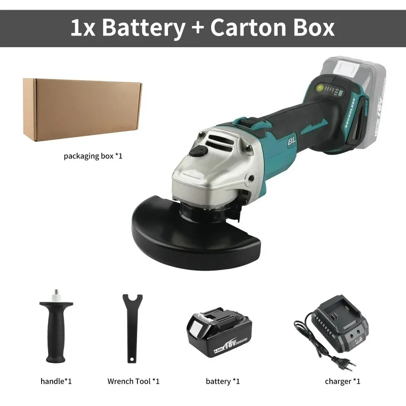 

2025NEW For 18v Makita power Grinder Tool Wireless Power Tools Electric Grinder Angle Grinder Brushless Sander Angle No Battery