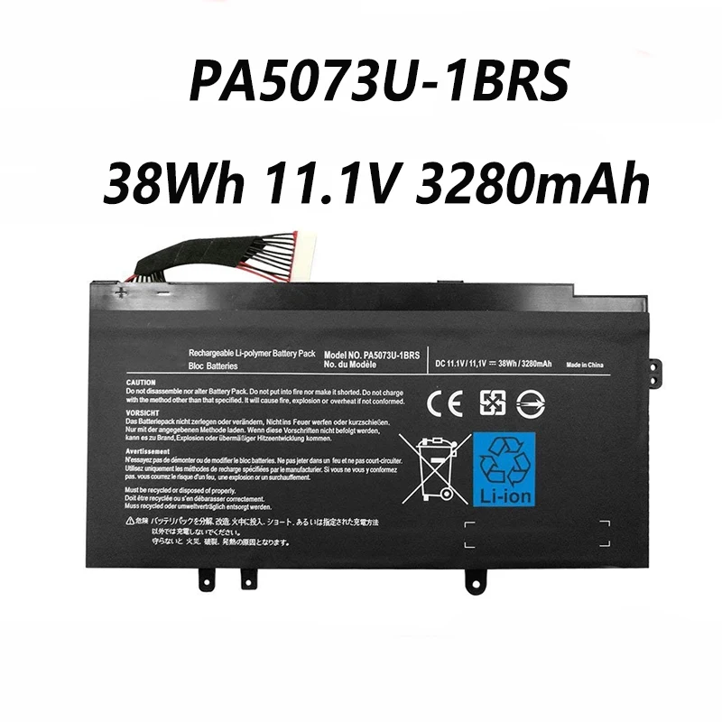 PA5073U-1BRS PABAS267 38Wh 11.1V Battery For Toshiba Satellite U925T U920T Series Laptop 3280mAh