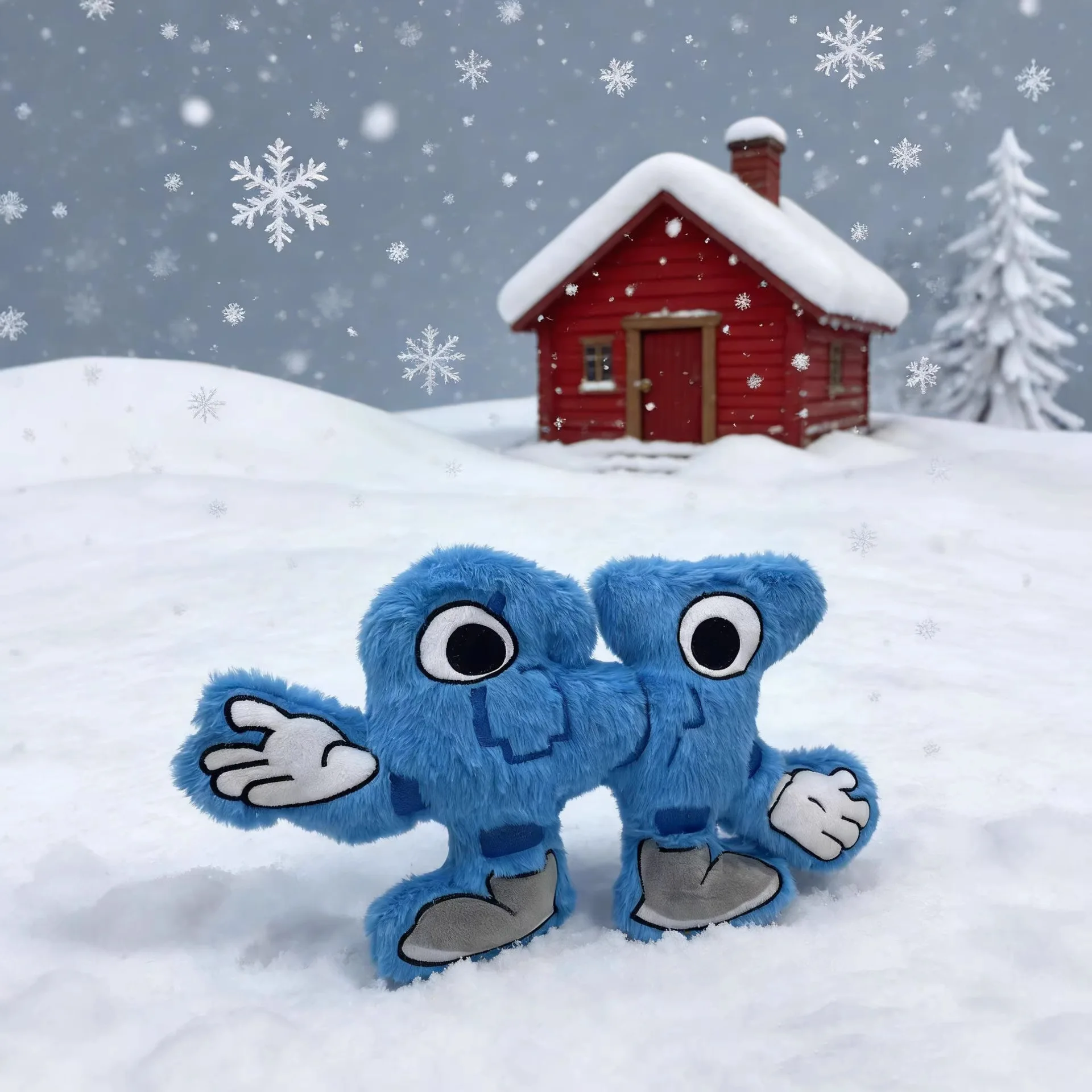 

Blue 67 Plush Steal A Brainrot Doll Anime Peripherals Soft Doll Collection Room Decoration Kids Gifts