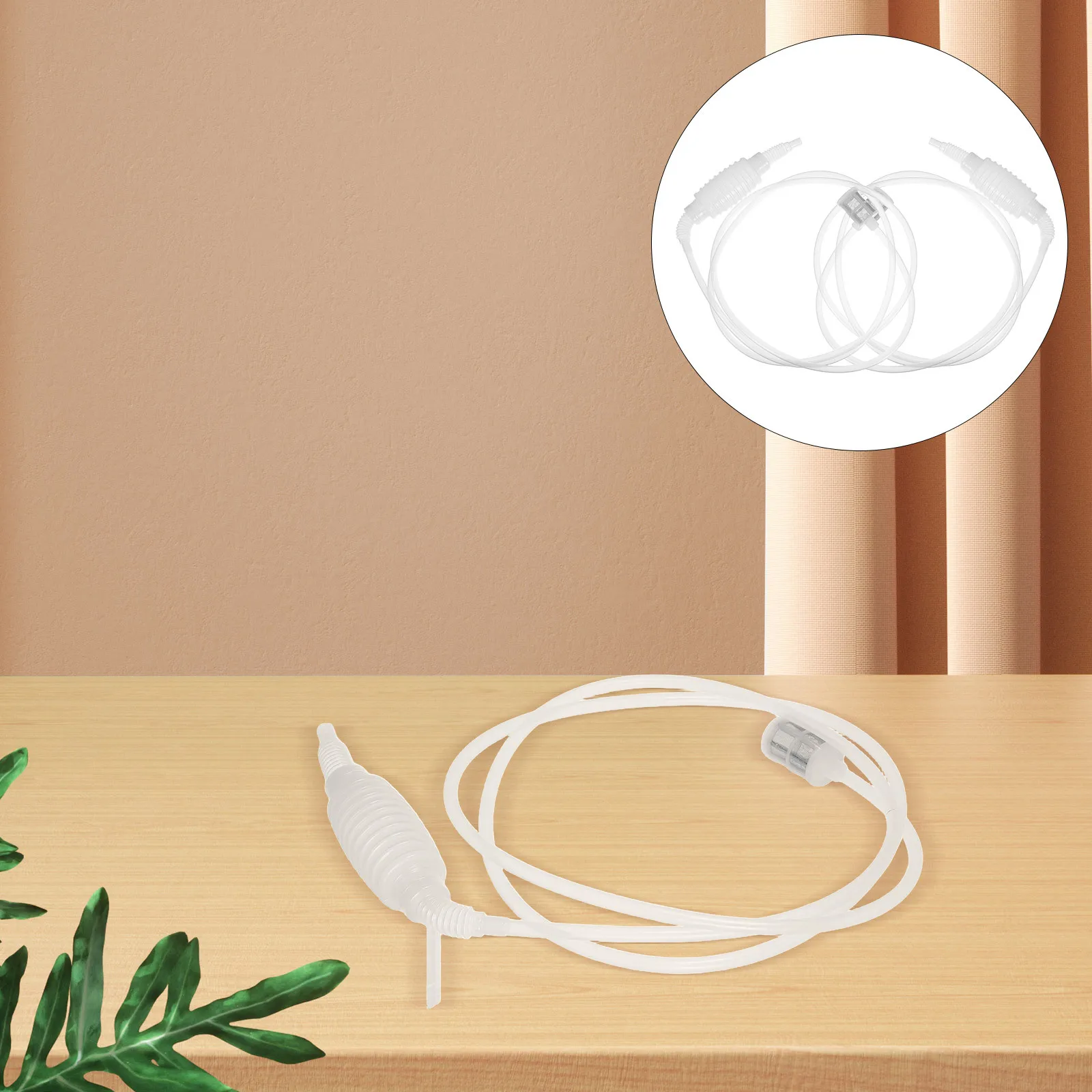 

2Pcs Hand Siphon Pump Oil Transfer Tubes Manual Fuel Water Hose Filter Screen High Flow Siphon Pump for Fuel Transfer